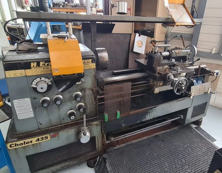 Tour conventionnel H. Ernault-Somua Cholet 435 — atelier Alésage XC, Le Châtelet-en-Brie (77)