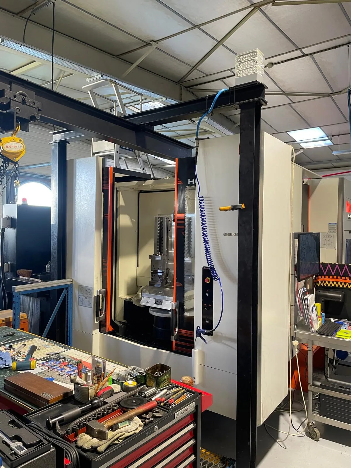 Centre d'usinage horizontal MAZAK HCN 5000 — atelier Alésage XC, Le Châtelet-en-Brie (77)