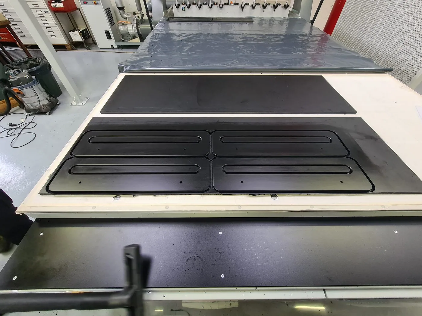 Détail de la broche haute vitesse SBC DBA — atelier Alésage XC, Le Châtelet-en-Brie (77)